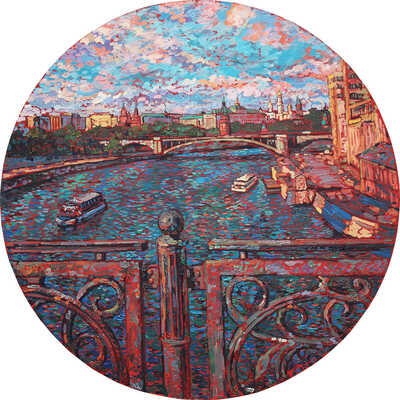 Коршунова Вера Александровна. Вид на Кремль с Патриаршего моста